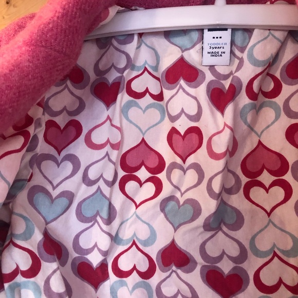Gap Toddler Girl 2T Pink Wool Jacket *Read Description* - Picture 3 of 8